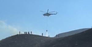 Manisa’da korkutan yangın: Yangına havadan ve karadan müdahale edildi