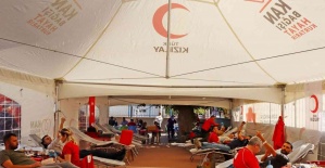 Kan bağışında Türkiye rekoru Salihli’de kırıldı
