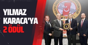 YILMAZ KARACA’YA 2 ÖDÜL