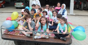 Alaşehirli minikler hem doğayı tanıyor...