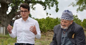 Kaymakam Okumuş, şehit kabrini ziyaret...