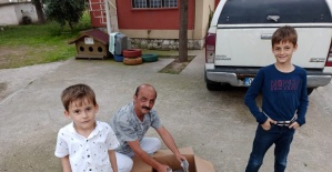 Salihli’de yaralı gri balıkçıl tedavi altına alındı