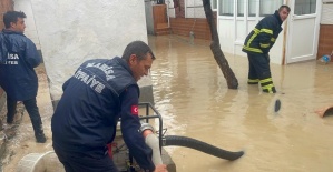 Su baskınlarına itfaiye ve MASKİ’den anında müdahale