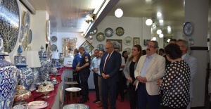 Salihli’de el emeği göz nuru eserler...