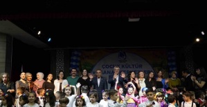 Yunusemre’de miniklerin gösterisi göz doldurdu
