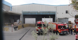 Arçelik Manisa fabrikasında korkutan yangın