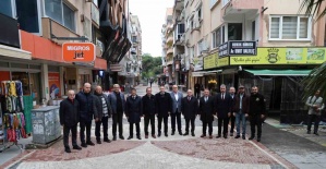 Çimentepe Caddesi esnaflarından Başkan...