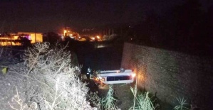 Manisa’da işçi servisi şarampole devrildi: 1’i ağır 3 yaralı
