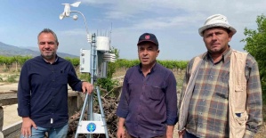 Alaşehir’de çiftçilere erken uyarı için meteoroloji istasyonları kuruldu