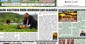 Rize Zümrüt Gazetesi 75. Kuruluş Yılını Kutluyor