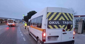Manisa’da denetlenen 187 okul servisinden 6’sına ceza kesildi
