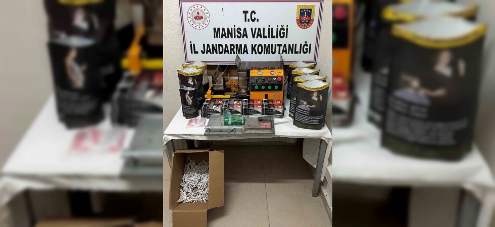 Akhisar’da kaçak tütün operasyonu