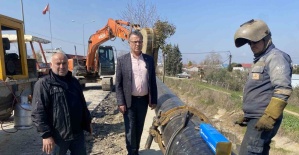 Alaşehirliler kesintisiz ve sağlıklı suya kavuşuyor