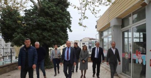 bBaşkan Akın projeleri yerinde inceledi/b