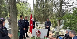 Bayramda şehit ailesini yalnız bırakmadılar