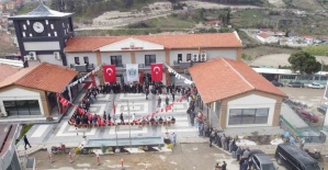 Demirci’de halkla bayramlaşma programına yoğun katılım