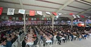 Gölmarmara’da 2 bin kişilik iftar sofrası