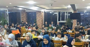 Kaymakam Güldoğan, Kur’an Kursu öğrencileriyle iftar yaptı