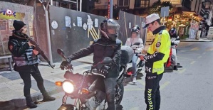 Manisa’da 59 motosiklet trafikten men edildi