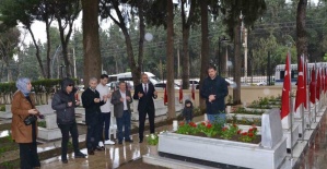 Manisa’da şehit aileleri ve gazilerden hüzün dolu ziyaret