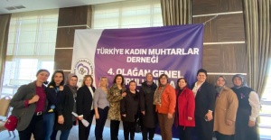Manisalı kadın muhtarlar Ankara’da birlik ve dayanışma mesajı verdi