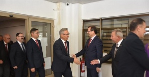Salihli protokolü bayramlaştı