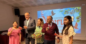 Salihli’de öğrenciler baharın gelişini kutladı