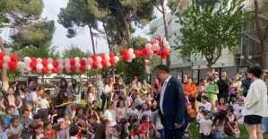 Alaşehir Belediyesi çocukları unutmadı