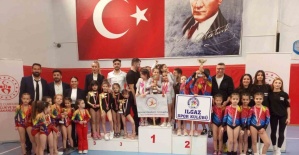 Alaşehir’de Artistik Cimnastik Turnuvası düzenlendi