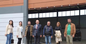 Başkan Akın’dan Selvilitepe Spor Kompleksi’nde inceleme