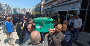 Hastane çalışanlarından mesai arkadaşlarına son görev