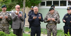 Kahraman Polisler Barış Pınarı Harekâtı’na dualarla uğurlandı