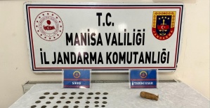 Manisa’da 76 sikke ele geçirildi