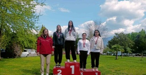 Manisa’da okul sporları okçuluk müsabakaları sona erdi