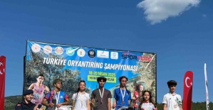 Manisalı sporcular Türkiye Oryantiring Şampiyonası’na damga vurdu