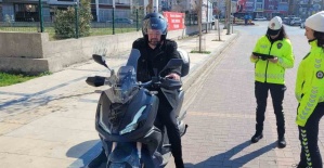 Salihli’de 3 ayda 257 araç trafikten men edildi