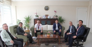 Şampiyon Kamal’dan Kaymakam Özdemir ve Başkan Dönmez’e ziyaret