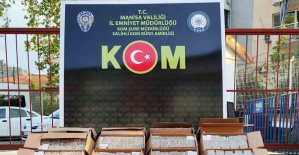 Şüphe üzerine durdurulan araçtan 229 bin makaron çıktı