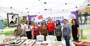 El emeği göz nuru ürünler Atatürk Kent Parkı’nda satışta