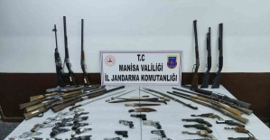 Evlerinden cephanelik çıktı