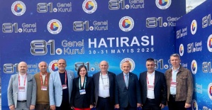 Manisa TSO heyeti TOBB Genel Kuruluna katıldı