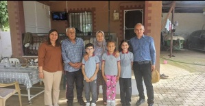 Şehit annesine anlamlı ziyaret