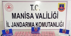 Sentetik ecza haplarıyla yakalandı