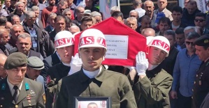 Şırnak’ta kalp krizi sonucu vefat eden uzman çavuş son yolculuğuna uğurlandı