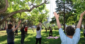 bYunusemrede açık havada spor etkinliği.../b