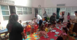 bDünya Süt Gününde öğrencilere.../b