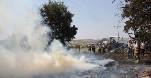 Kula’da 2 saatte 3 farklı bölgede yangın