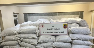 Manisa’da 7 bin 900 kilo kıyılmış tütün ele geçirildi