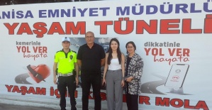 bManisada binlerce sürücü bilgilendirildi/b