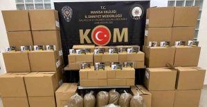 Manisa’da kaçak tütün ve içki operasyonu: 5 gözaltı